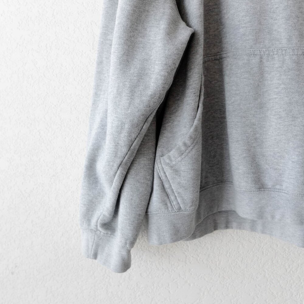 Vintage NCAA Texas Longhorns Hoodie | Men’s 2XL Gray University of TX Sweatshirt - Picture 6 of 9